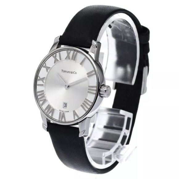 TIFFANY&Co. Atlas Dome Round 19565238 Date Quartz Ladies Watch_874748 - Picture 1 of 12